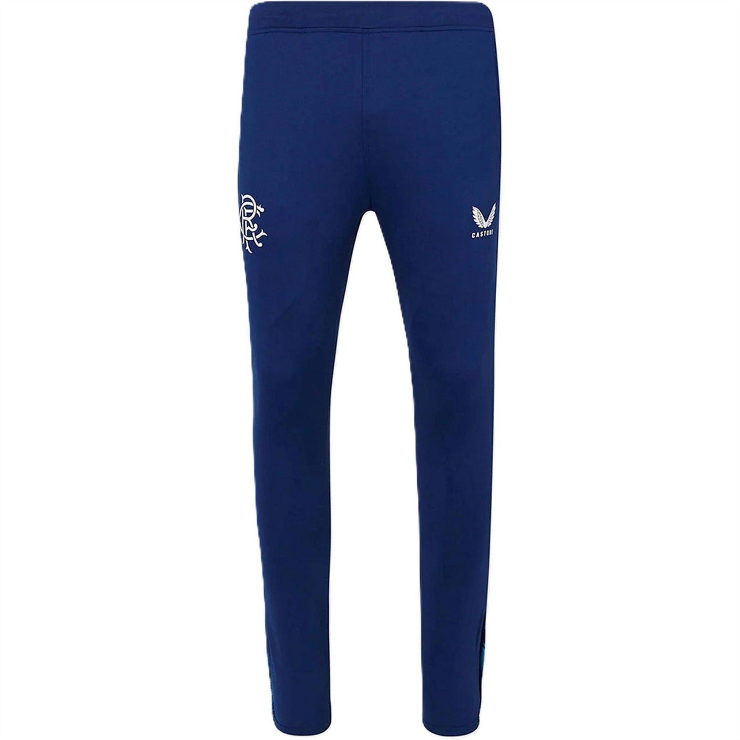 Blue Depth - Front - Castore Mens Rangers FC Tracksuit Bottoms