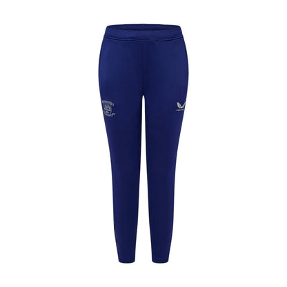 Lapis Blue - Front - Castore Childrens-Kids Rangers FC Tracksuit Bottoms