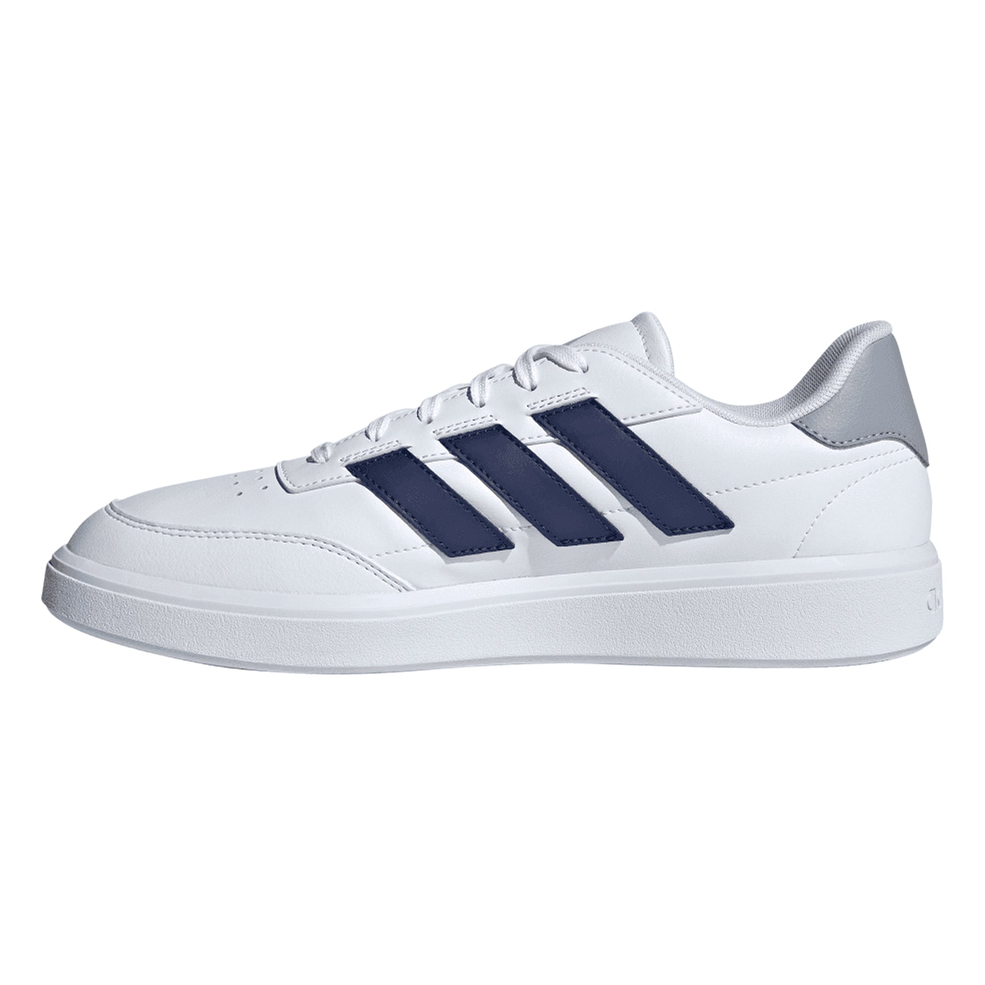 White - Back - Adidas Mens Courtblock Trainers