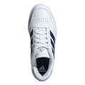 White - Pack Shot - Adidas Mens Courtblock Trainers