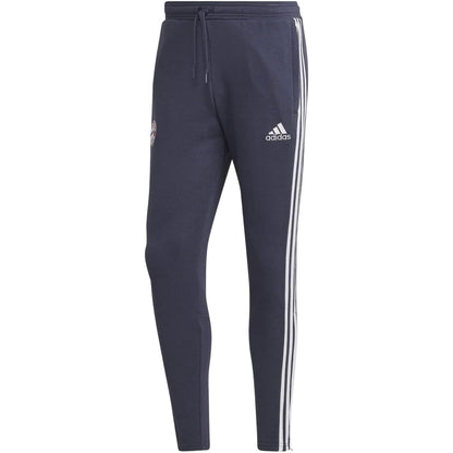 Shadow Blue - Front - FC Bayern Munich Mens Adidas Tracksuit Bottoms
