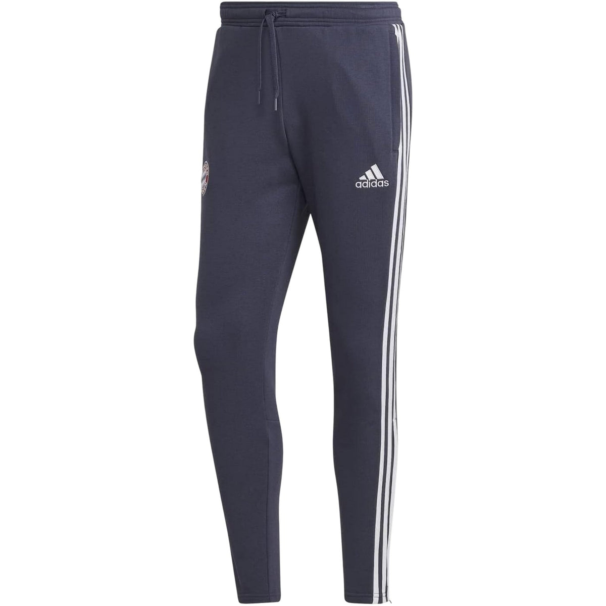 Shadow Blue - Front - FC Bayern Munich Mens Adidas Tracksuit Bottoms