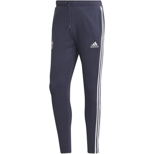 Shadow Blue - Front - FC Bayern Munich Mens Adidas Tracksuit Bottoms