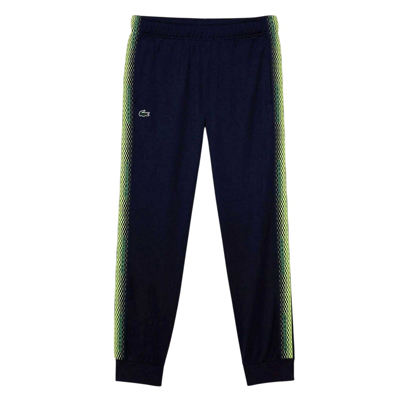 Navy Blue - Front - Lacoste Mens Logo Tapered Tennis Tracksuit Bottoms