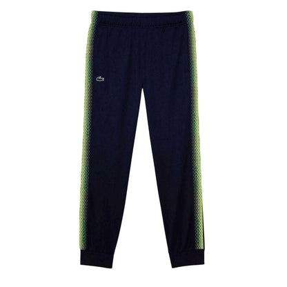 Navy Blue - Front - Lacoste Mens Logo Tapered Tennis Tracksuit Bottoms