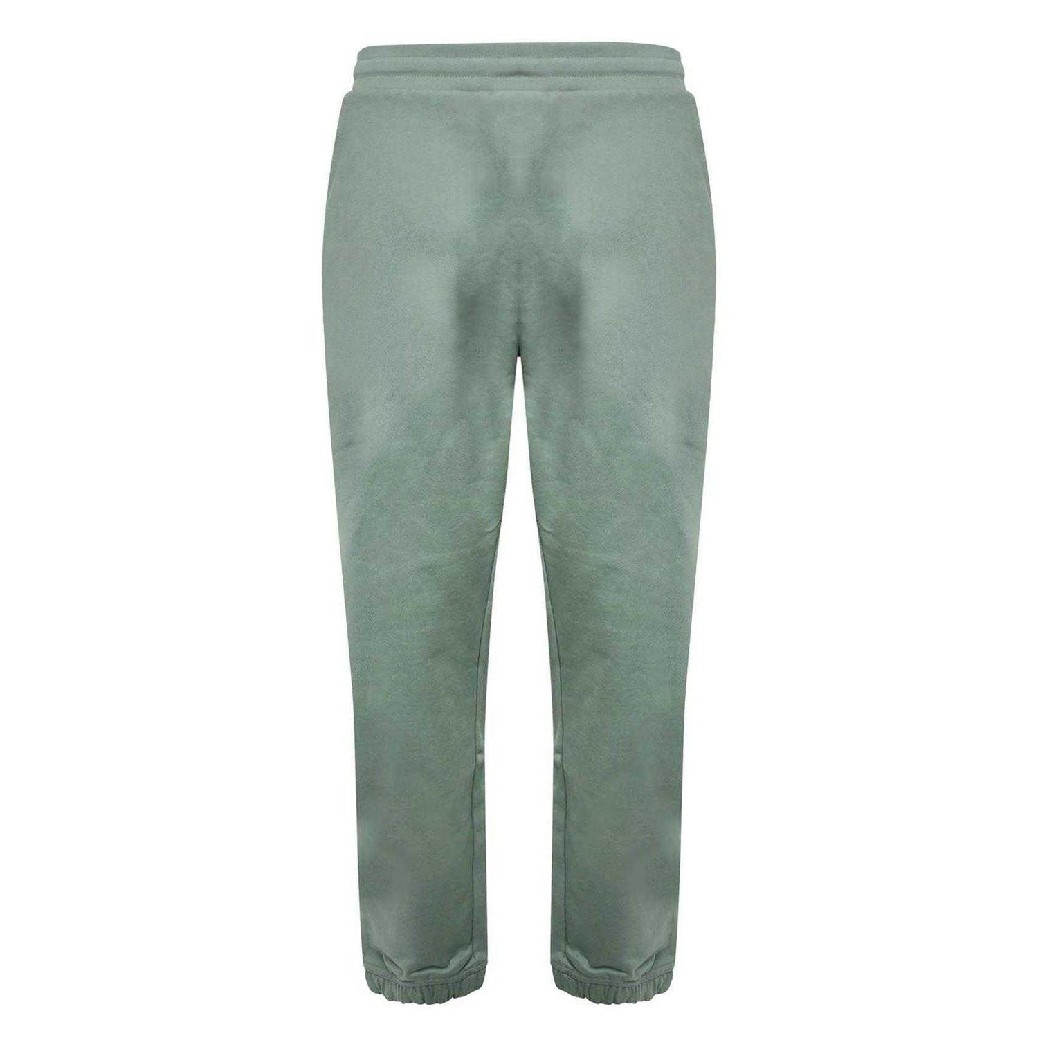 Green - Back - Hugo Mens Dilbero Smoke Logo Tapered Tracksuit Bottoms