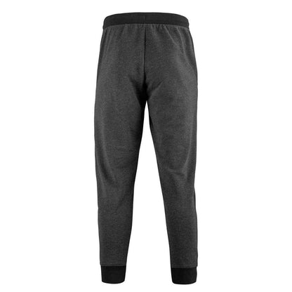 Heather Black - Back - Babolat Mens Logo Jogging Bottoms