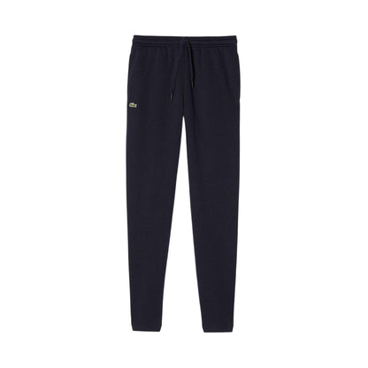Blue - Front - Lacoste Mens Fleece Monogram Tracksuit Bottoms