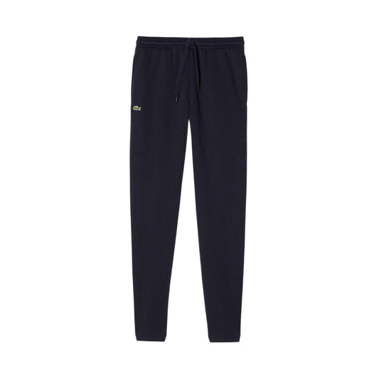 Blue - Front - Lacoste Mens Fleece Monogram Tracksuit Bottoms