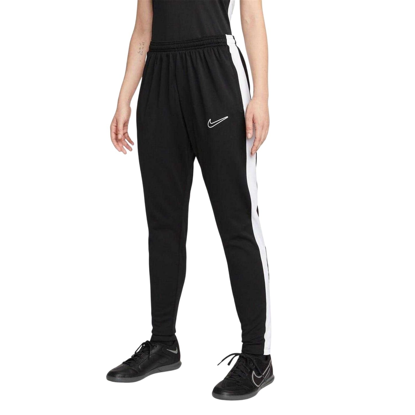 Black - Front - Nike Womens-Ladies Academy Dri-FIT Tracksuit Bottoms