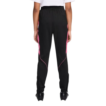 Black-Pink - Back - Nike Childrens-Kids Strike Dri-FIT Tracksuit Bottoms