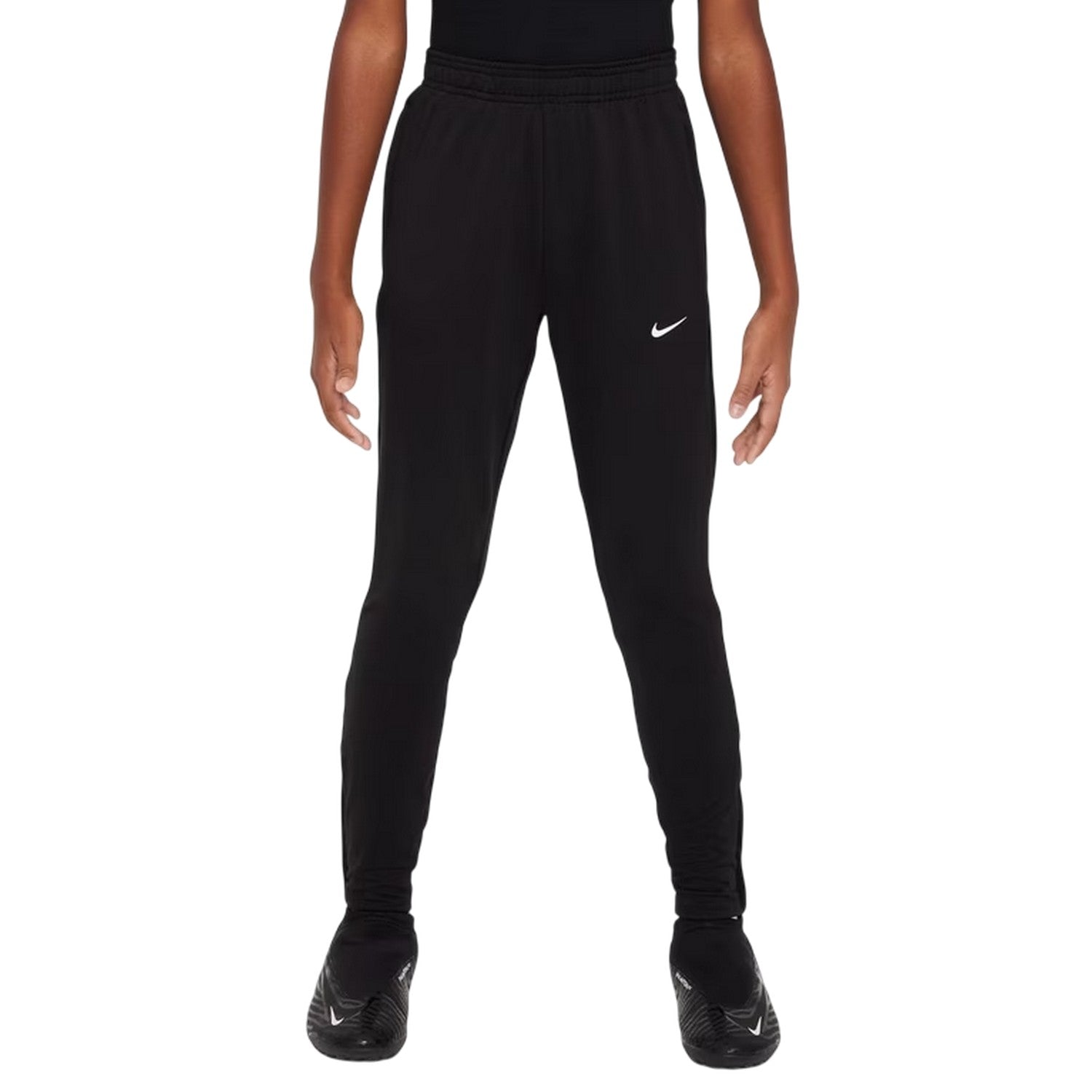 Black-White - Front - Nike Childrens-Kids Strike Dri-FIT Tracksuit Bottoms