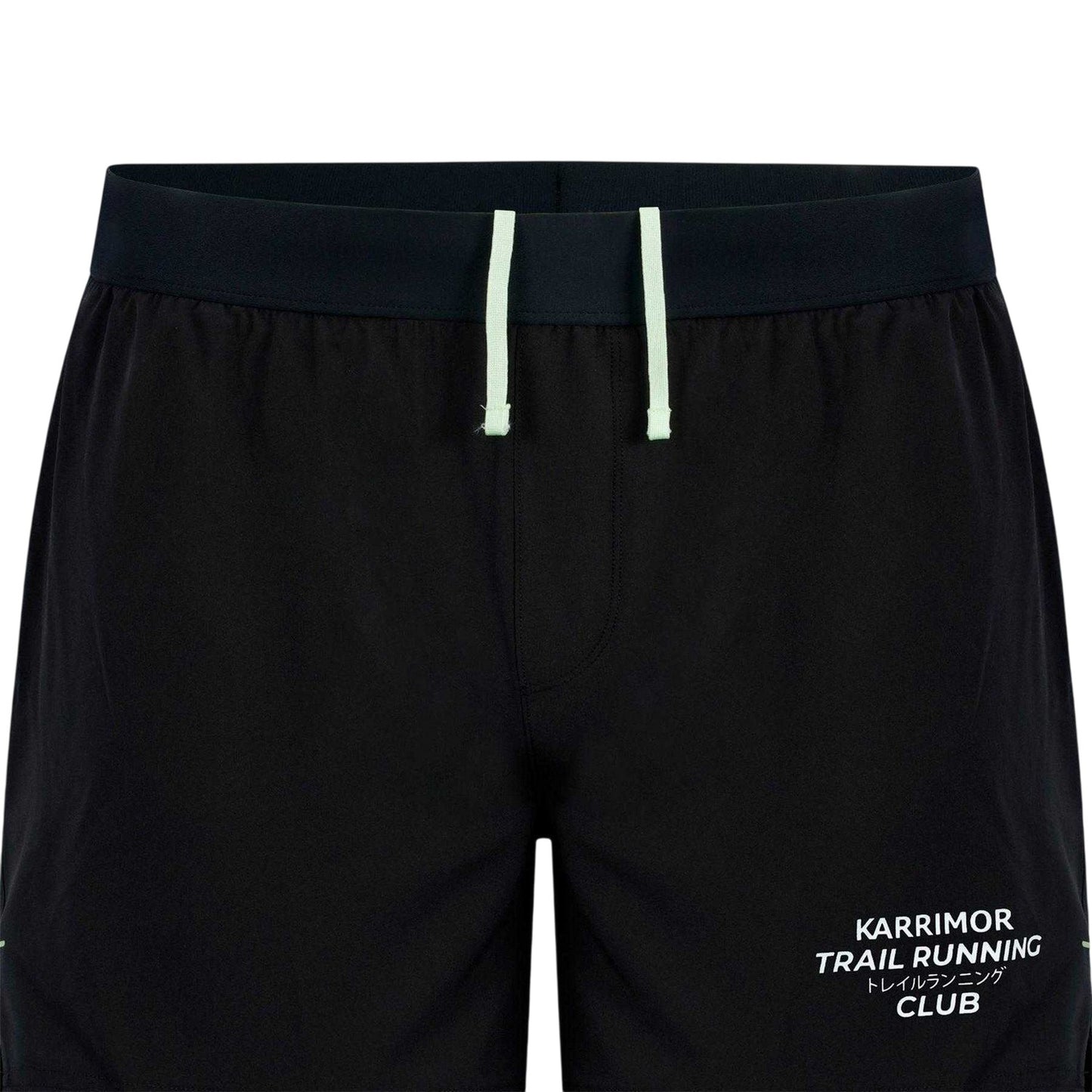 Black - Lifestyle - Karrimor Mens Performance 2 in 1 Running Shorts
