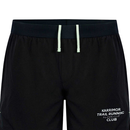 Black - Lifestyle - Karrimor Mens Performance 2 in 1 Running Shorts