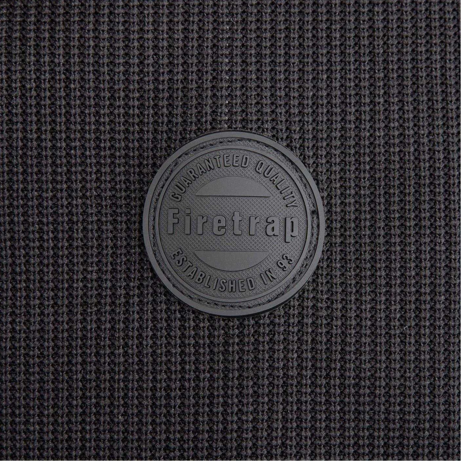 Black - Lifestyle - Firetrap Boys Sartorial Quilted Hooded Jacket