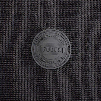Black - Lifestyle - Firetrap Boys Sartorial Quilted Hooded Jacket