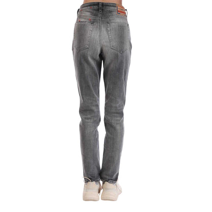 Black-Grey - Back - Diesel Womens-Ladies 2015 Babhila Cotton Skinny Jeans