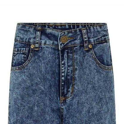 Indigo - Side - Criminal Damage Womens-Ladies SOS Skinny Jeans