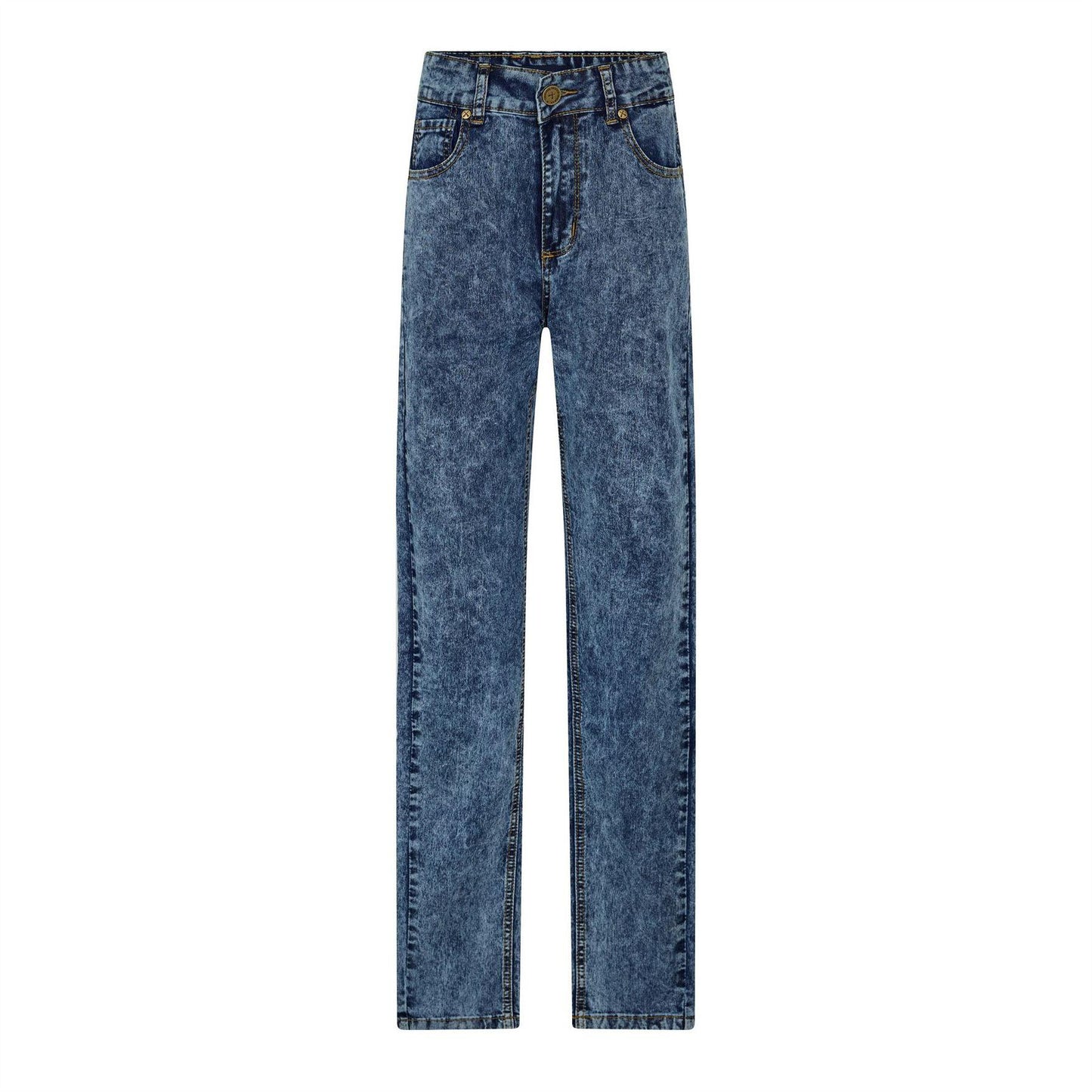 Indigo - Front - Criminal Damage Womens-Ladies SOS Skinny Jeans