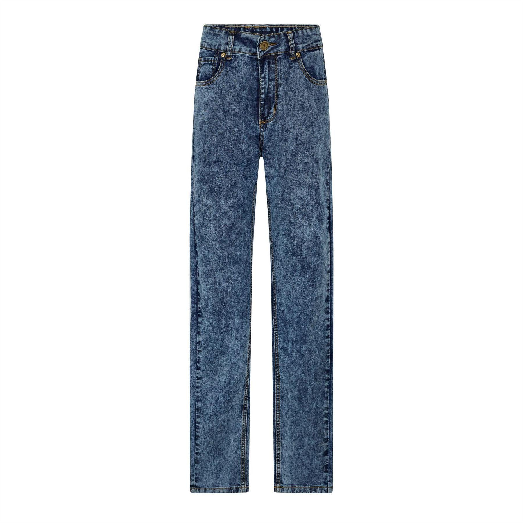 Indigo - Front - Criminal Damage Womens-Ladies SOS Skinny Jeans