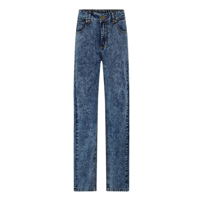 Indigo - Front - Criminal Damage Womens-Ladies SOS Skinny Jeans