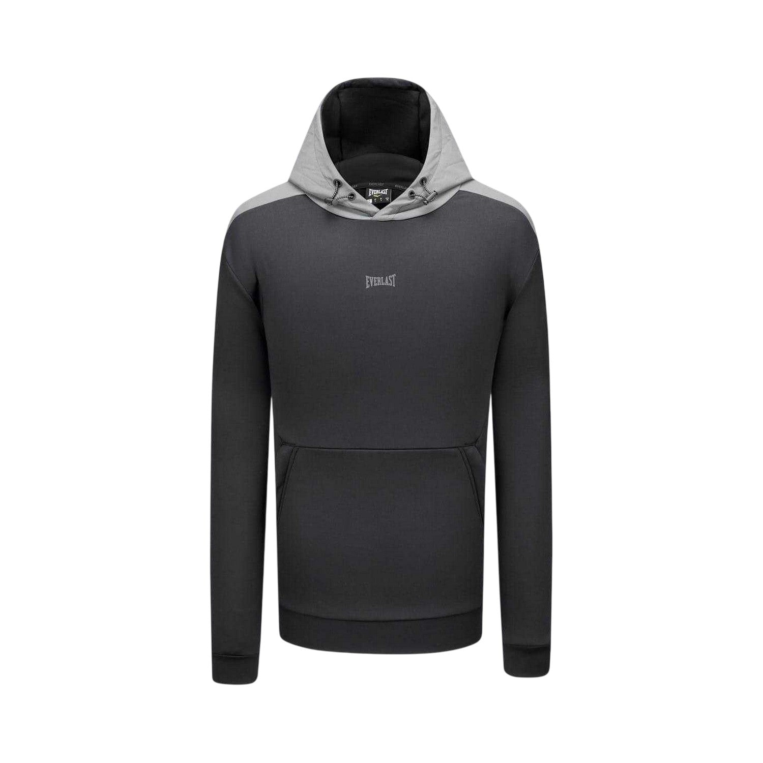 Black-Carbon - Front - Everlast Mens Polyester Hoodie