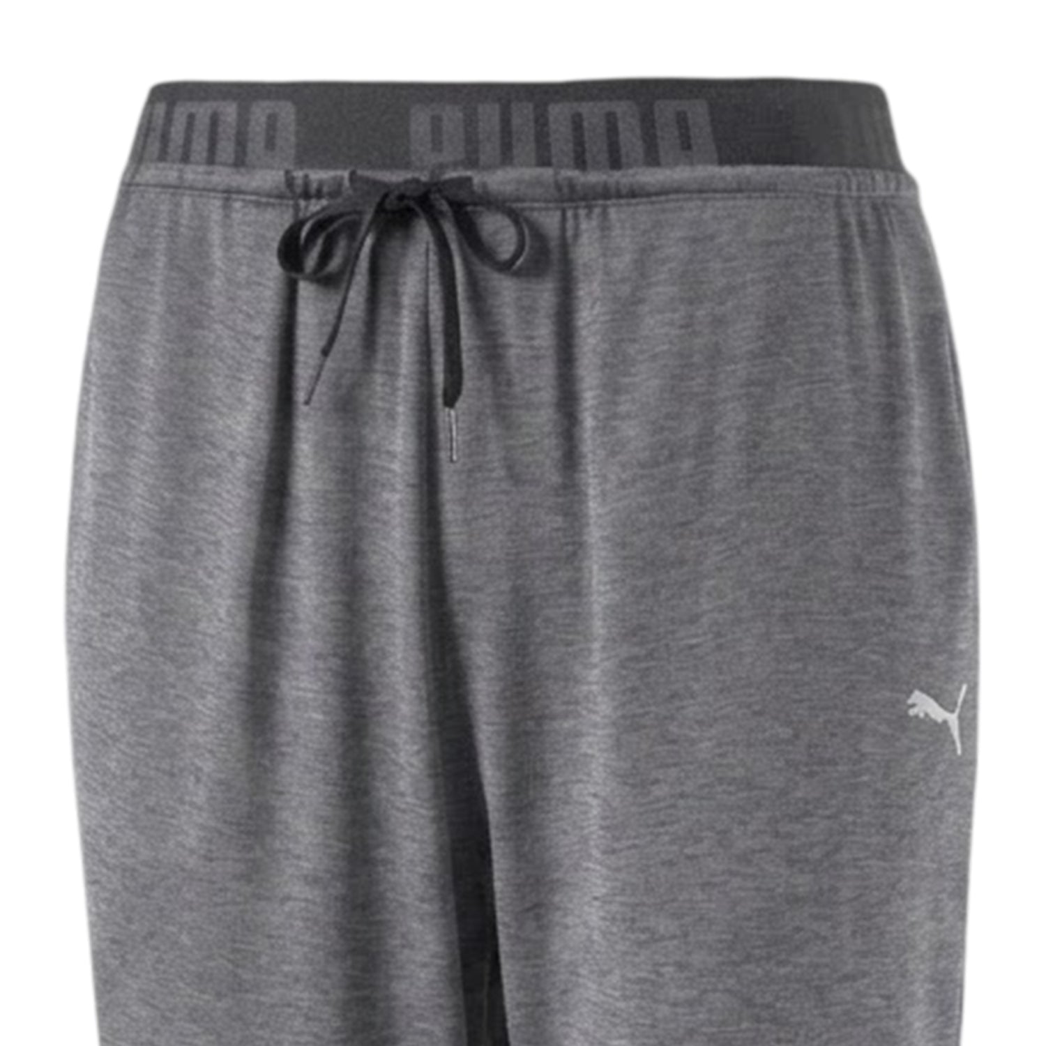 Grey - Side - Puma Womens-Ladies Transition Drapey Jogging Bottoms