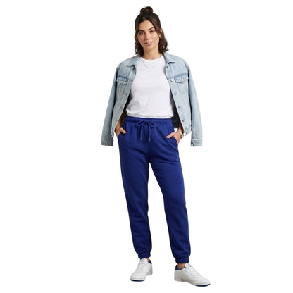 Blue - Lifestyle - Pieces Womens-Ladies Heavyweight Jogging Bottoms