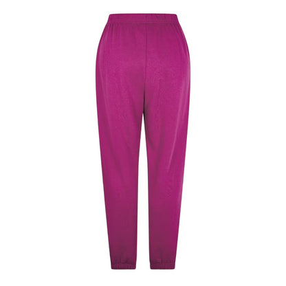 Festival Fuchsia - Back - Pieces Womens-Ladies Heavyweight Jogging Bottoms