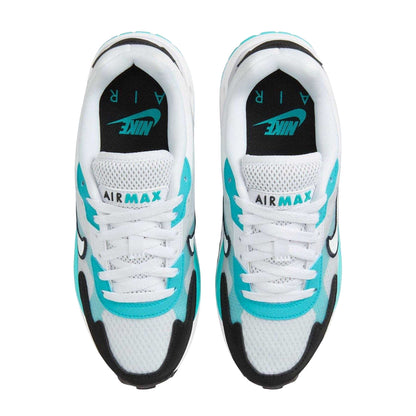 White-Blue - Lifestyle - Nike Childrens-Kids Air Max Leather Lace Up Trainers