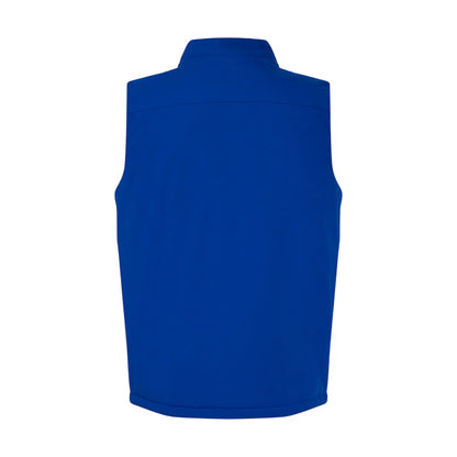 Blue-White - Back - Castore Mens Rangers FC Quilted Panel Gilet