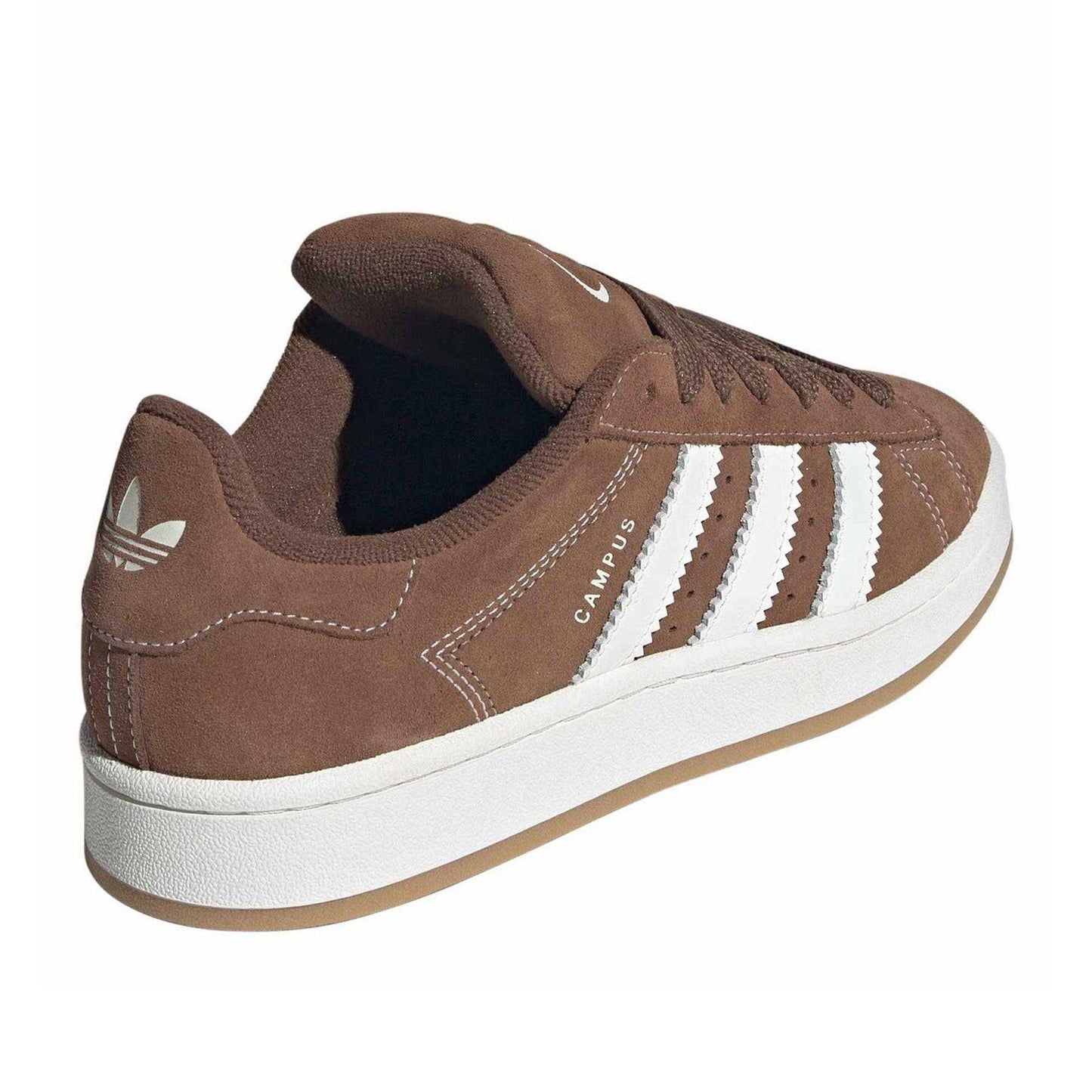 Olive Strata - Back - Adidas Womens-Ladies Campus 00s Suede Trainers
