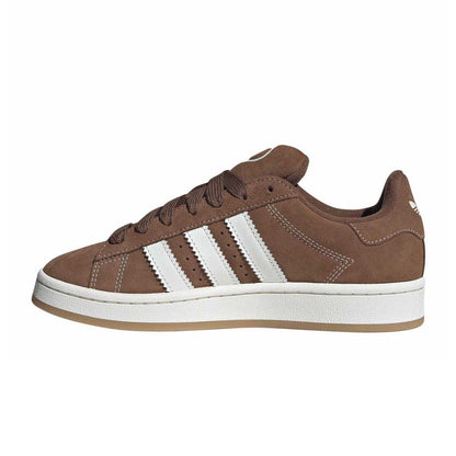 Olive Strata - Side - Adidas Womens-Ladies Campus 00s Suede Trainers