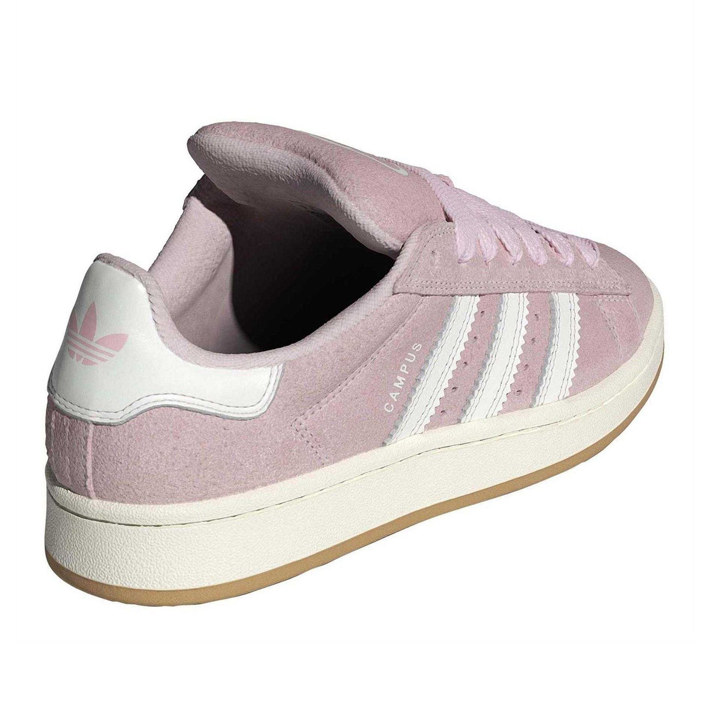White - Back - Adidas Womens-Ladies Campus 00s Suede Trainers