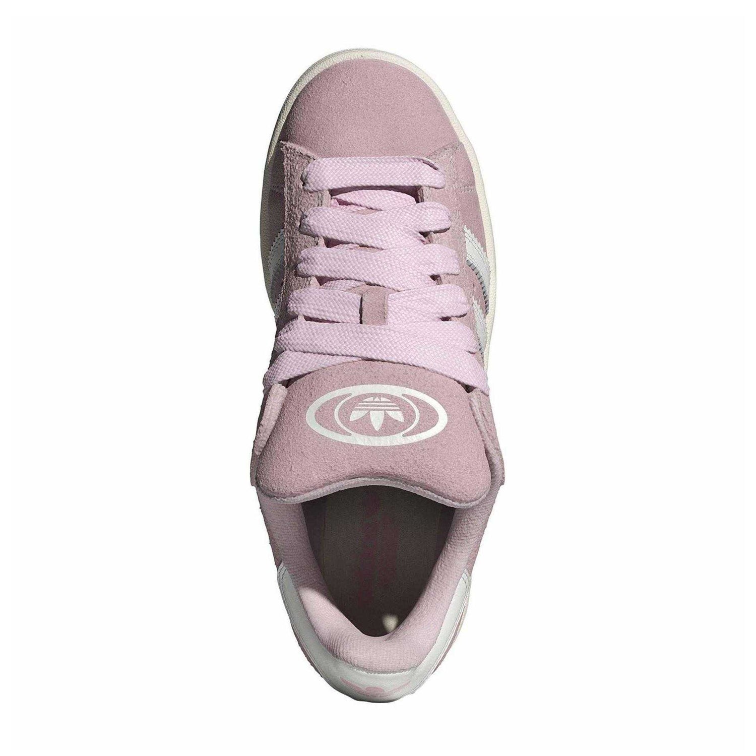 White - Lifestyle - Adidas Womens-Ladies Campus 00s Suede Trainers