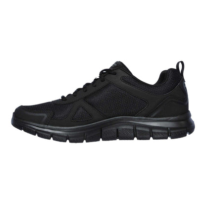 Black - Back - Skechers Mens Memory Foam Trainers