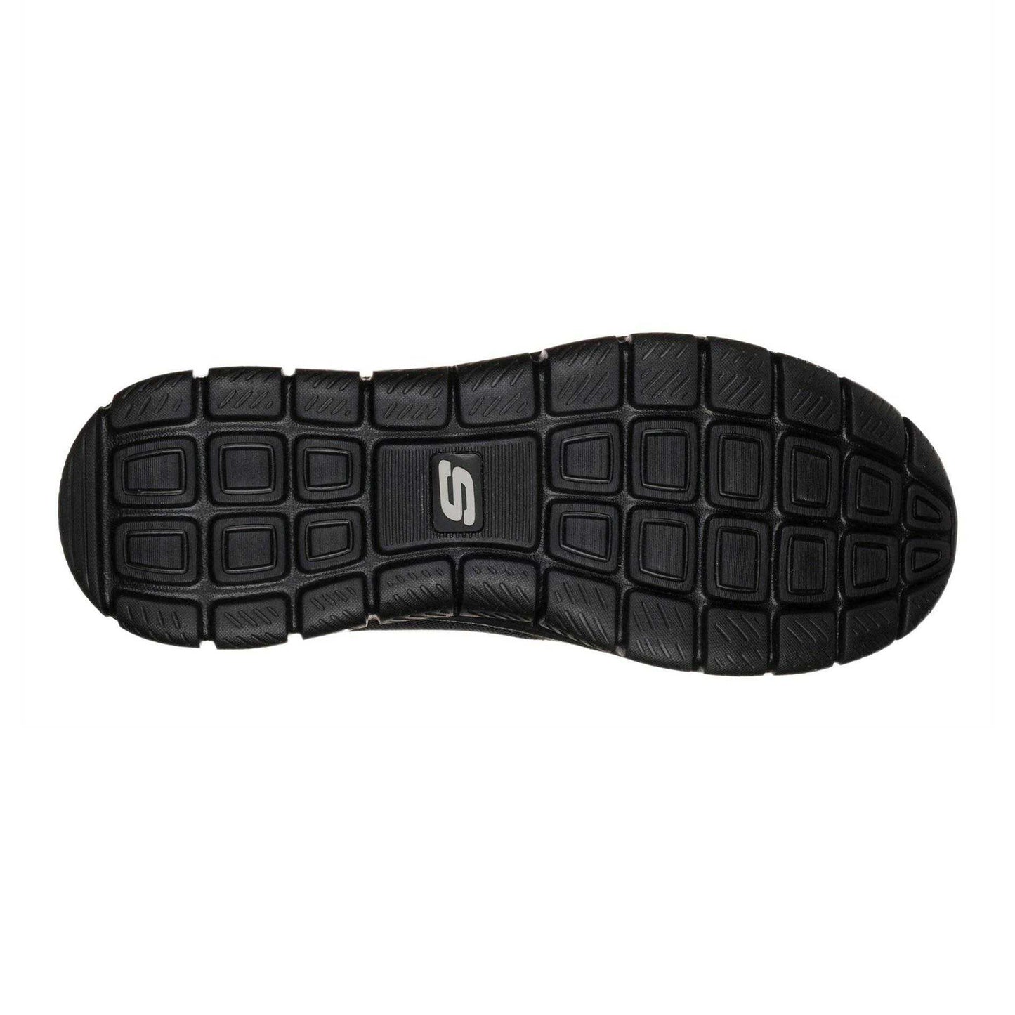 Black - Lifestyle - Skechers Mens Memory Foam Trainers