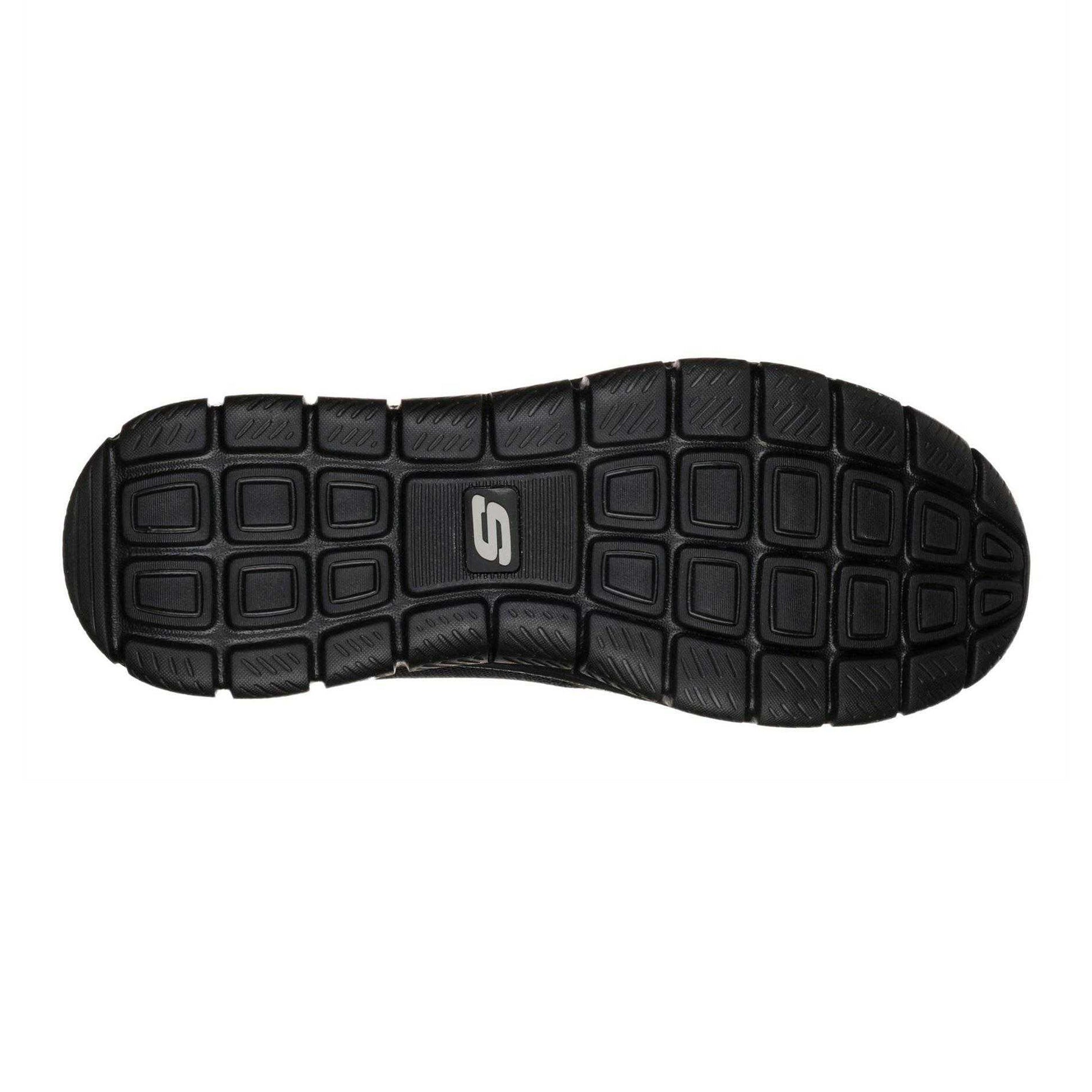Black - Lifestyle - Skechers Mens Memory Foam Trainers