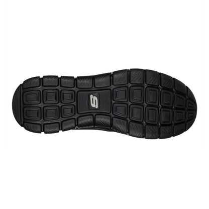 Black - Lifestyle - Skechers Mens Memory Foam Trainers
