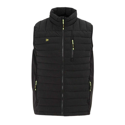 Black - Front - Dunlop Mens On Site Quilted Gilet
