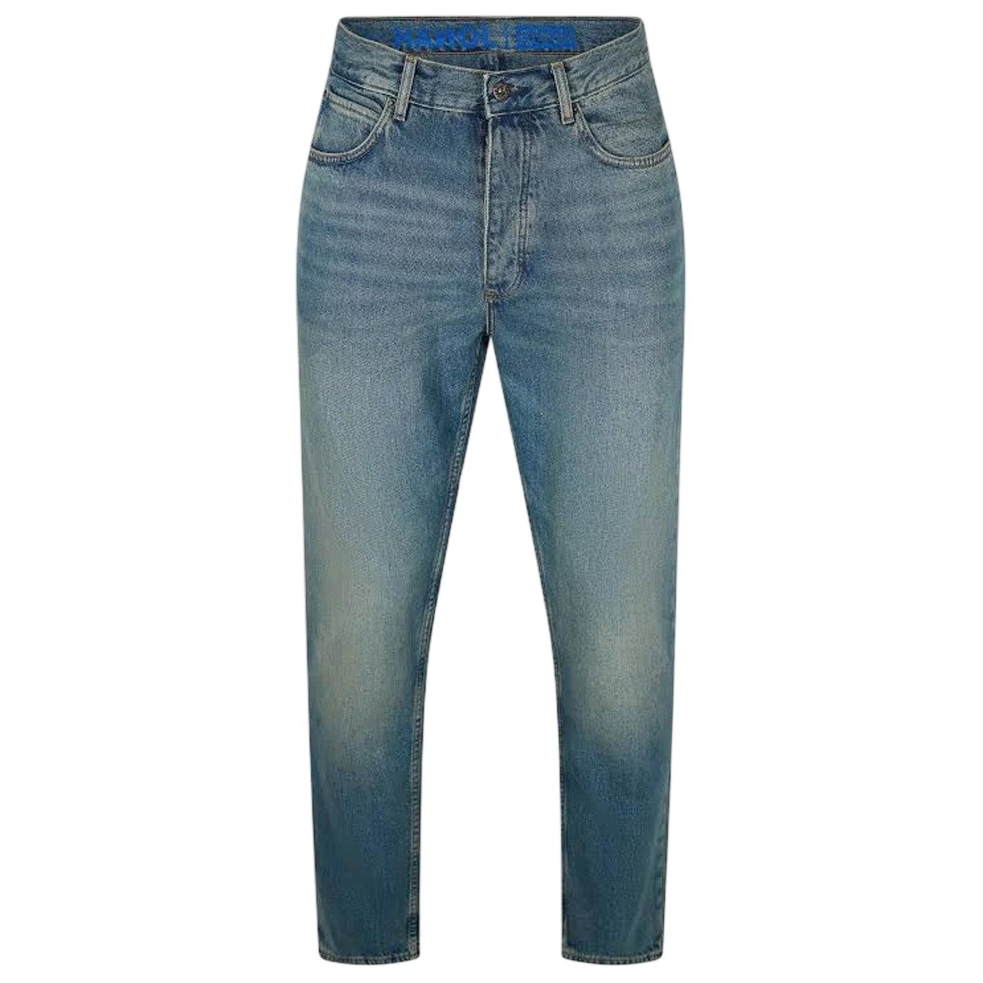 Navy - Front - Hugo Mens Jonah Denim Slim Jeans