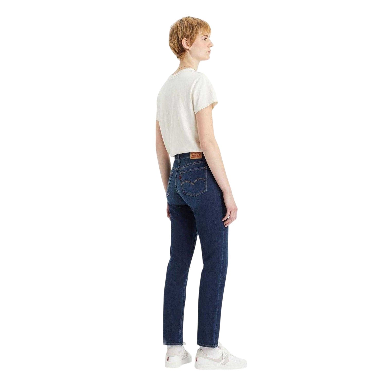 Blue - Back - Levis Womens-Ladies 312 Shaping Jeans