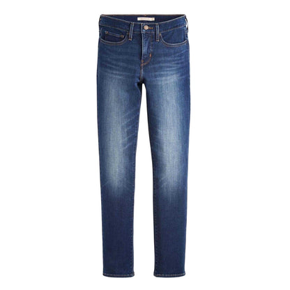 Blue - Front - Levis Womens-Ladies 312 Shaping Jeans