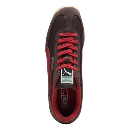Chocolate-Apple - Side - Puma Mens Easy Rider Vintage Leather Low Trainers