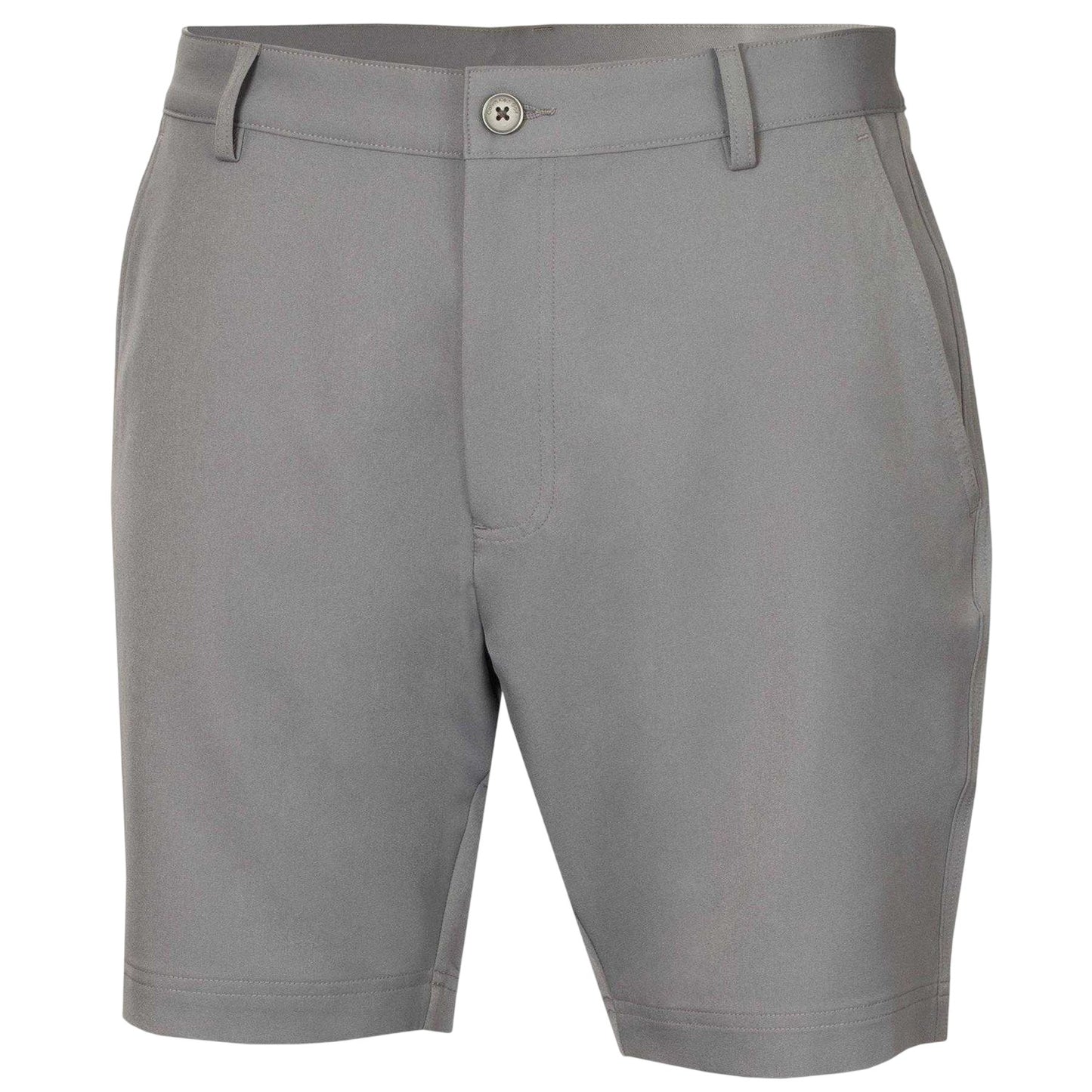 Silver - Front - Calvin Klein Mens Tech Golf Shorts