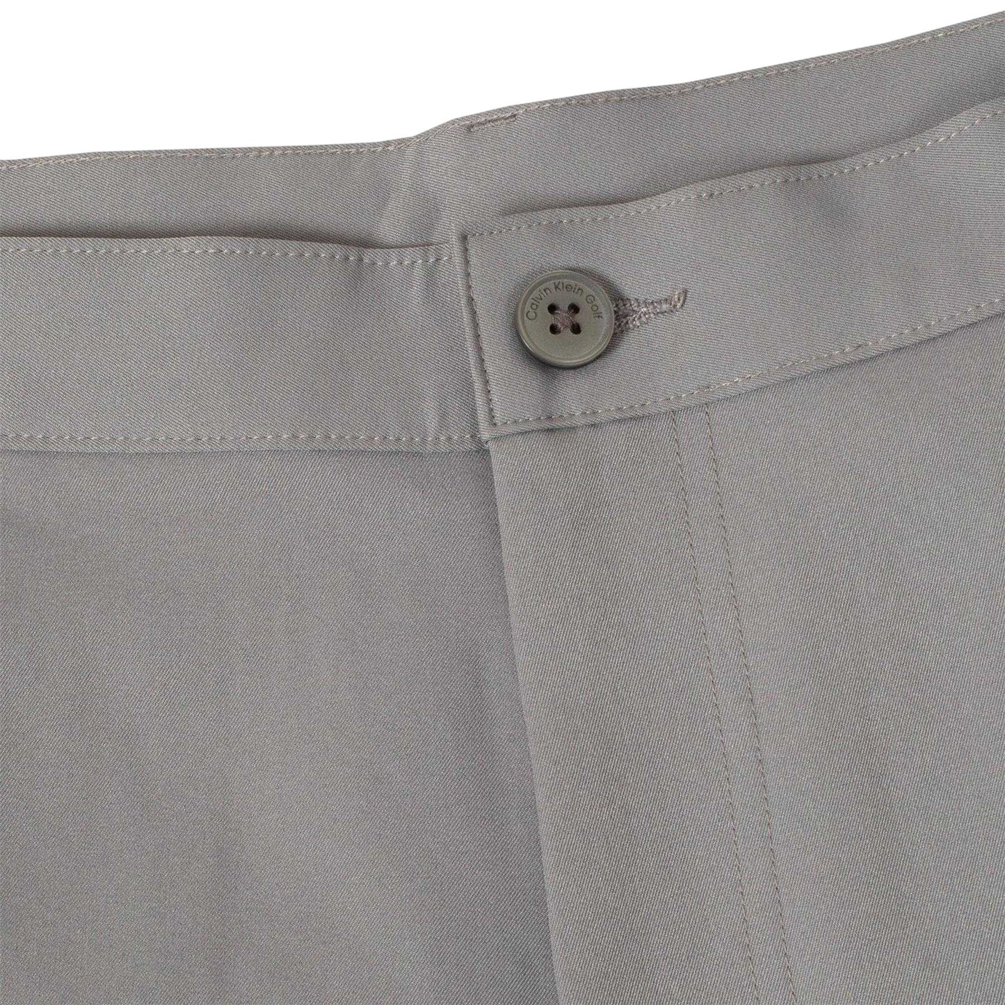 Silver - Side - Calvin Klein Mens Tech Golf Shorts