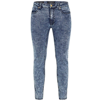 Indigo - Front - Criminal Damage Womens-Ladies Skinny Jeans