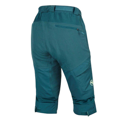 Deep Teal - Back - Endura Womens-Ladies Hummvee 3-4 Shorts