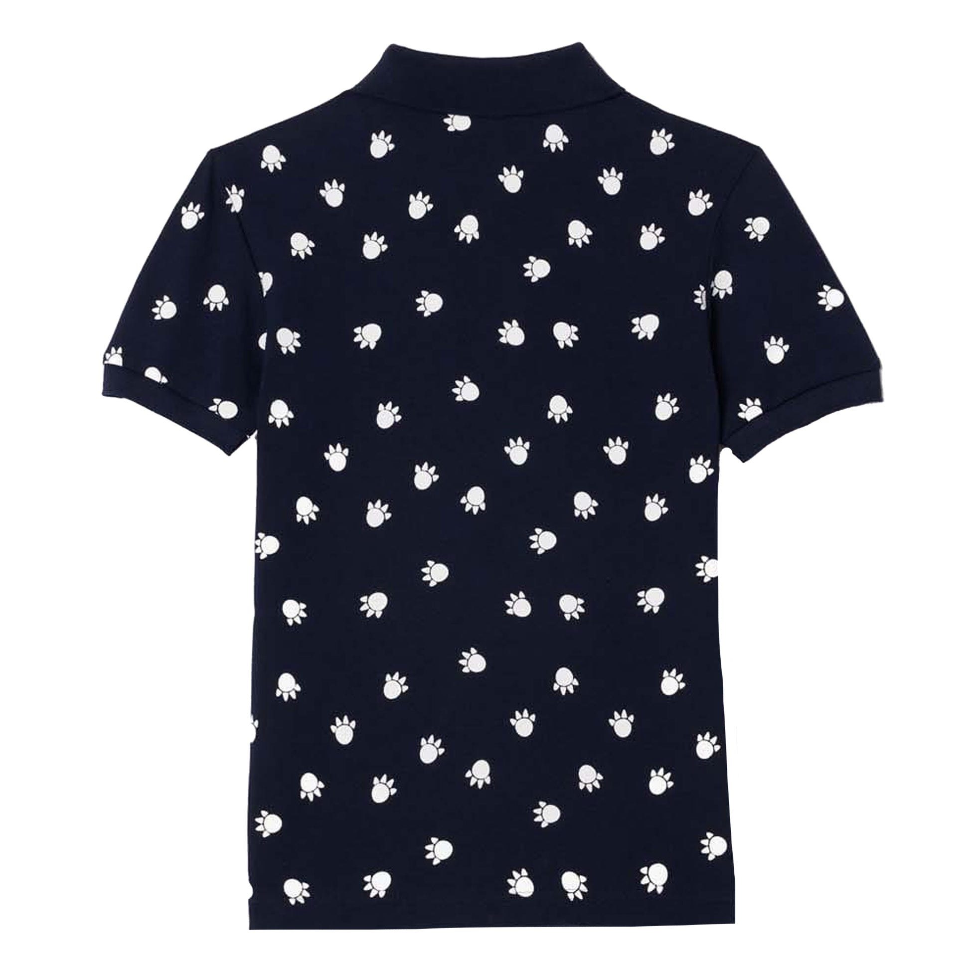 Blue - Back - Lacoste Childrens-Kids Pique Polo Shirt