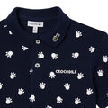 Blue - Side - Lacoste Childrens-Kids Pique Polo Shirt
